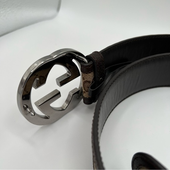 Authentic Gucci belt SizeM/L - Picture 7 of 12